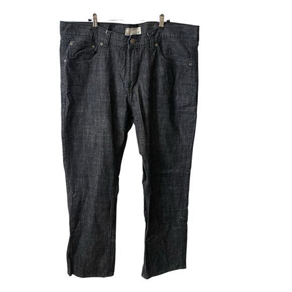 Ecko Unlimited Mens 40 x 31 Straight Fit Jeans 714 Dark Blue Basic Casual - Picture 1 of 10